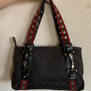 Authentic Hugo Gucci shoulder purse